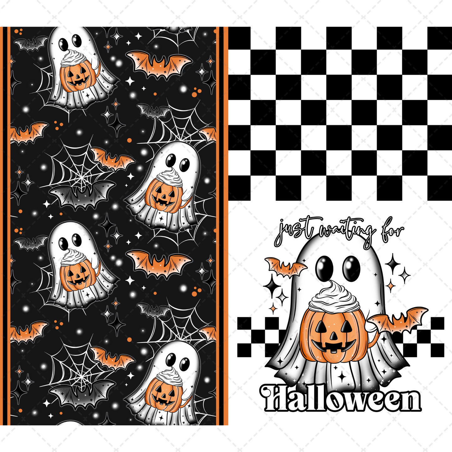 Waiting For Halloween Tumbler Wrap