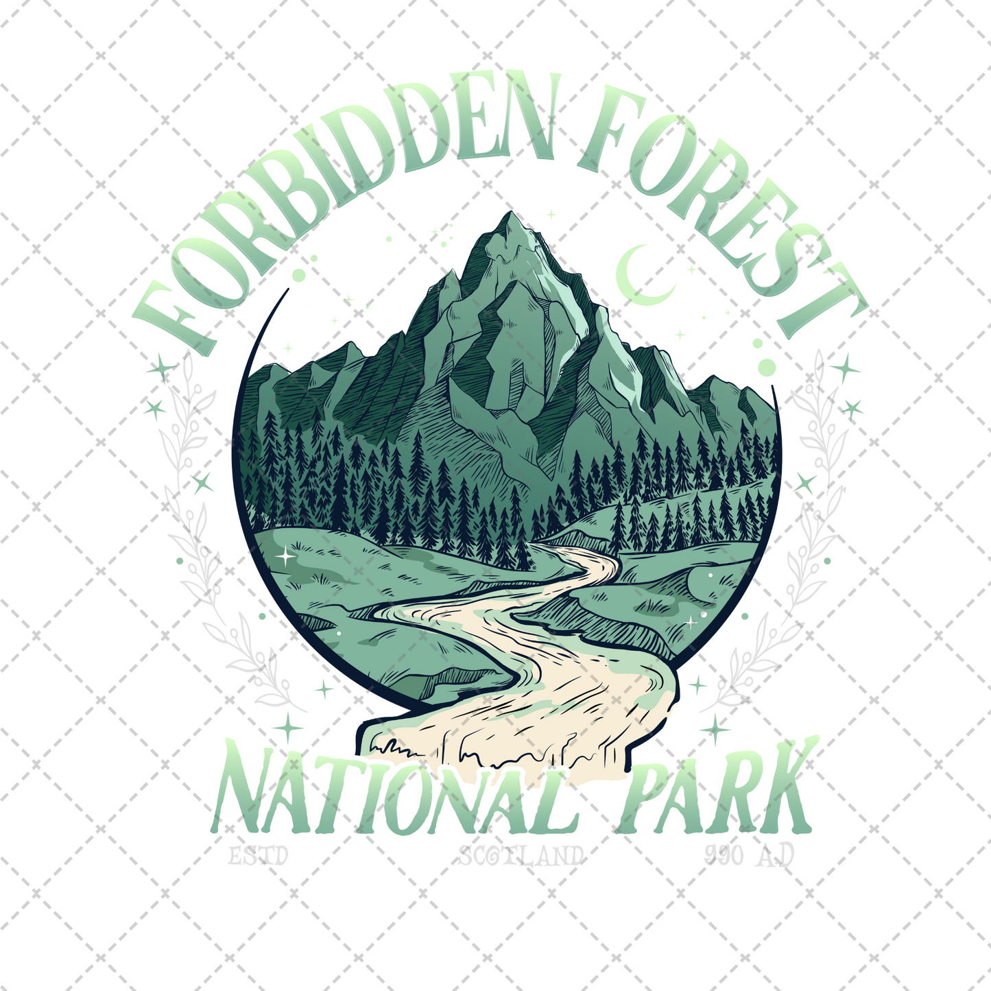 Forbidden Forest ** TWO PART* SOLD SEPARATELY** Transfer