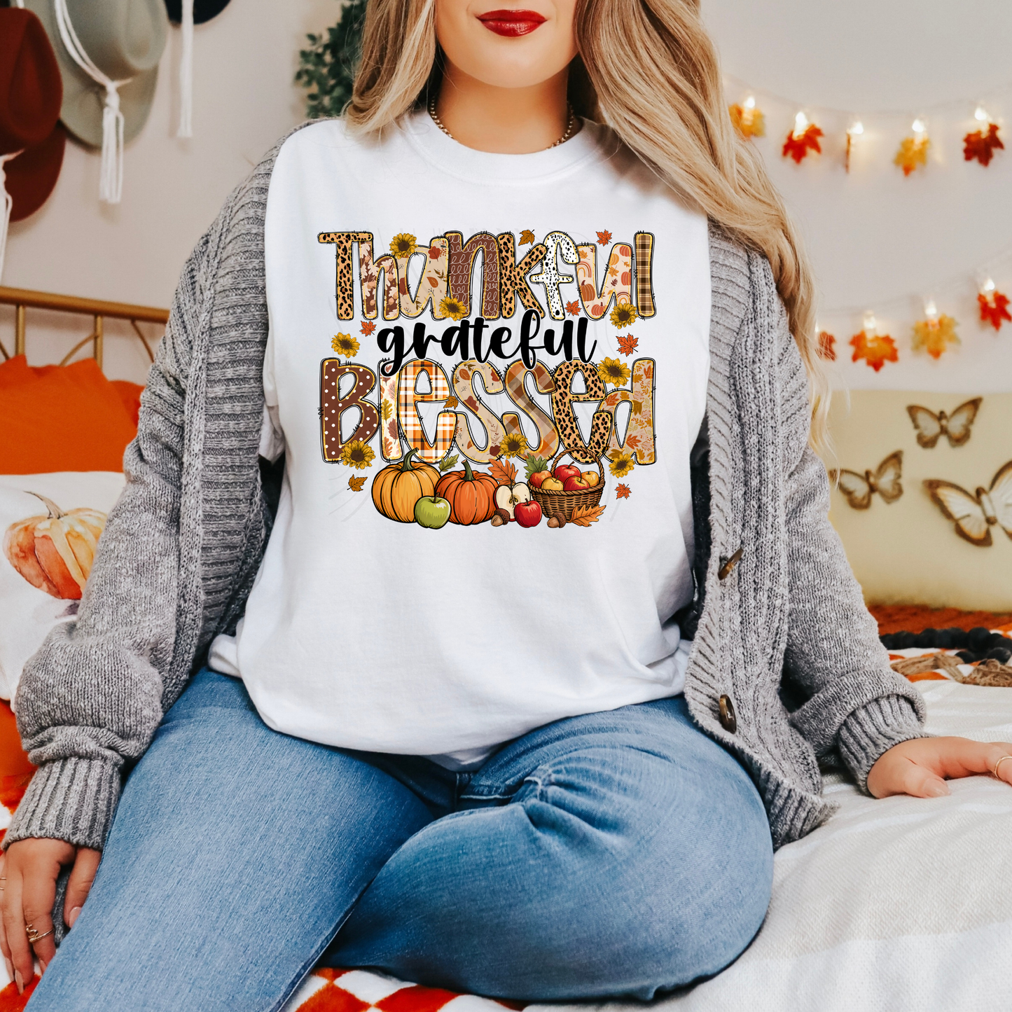 Thankful Grateful Blessed Transfer