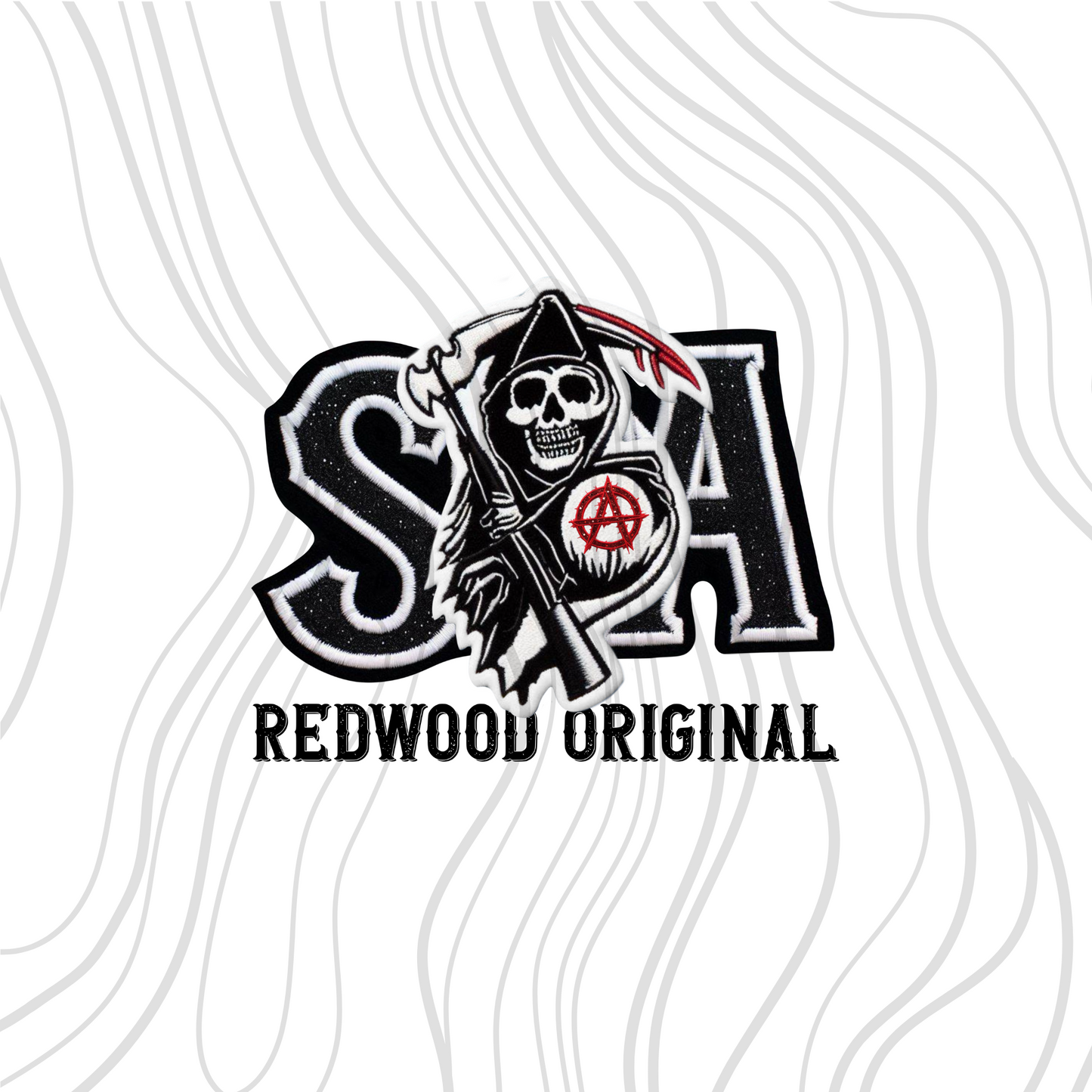 SOA Faux Embroidery Transfer