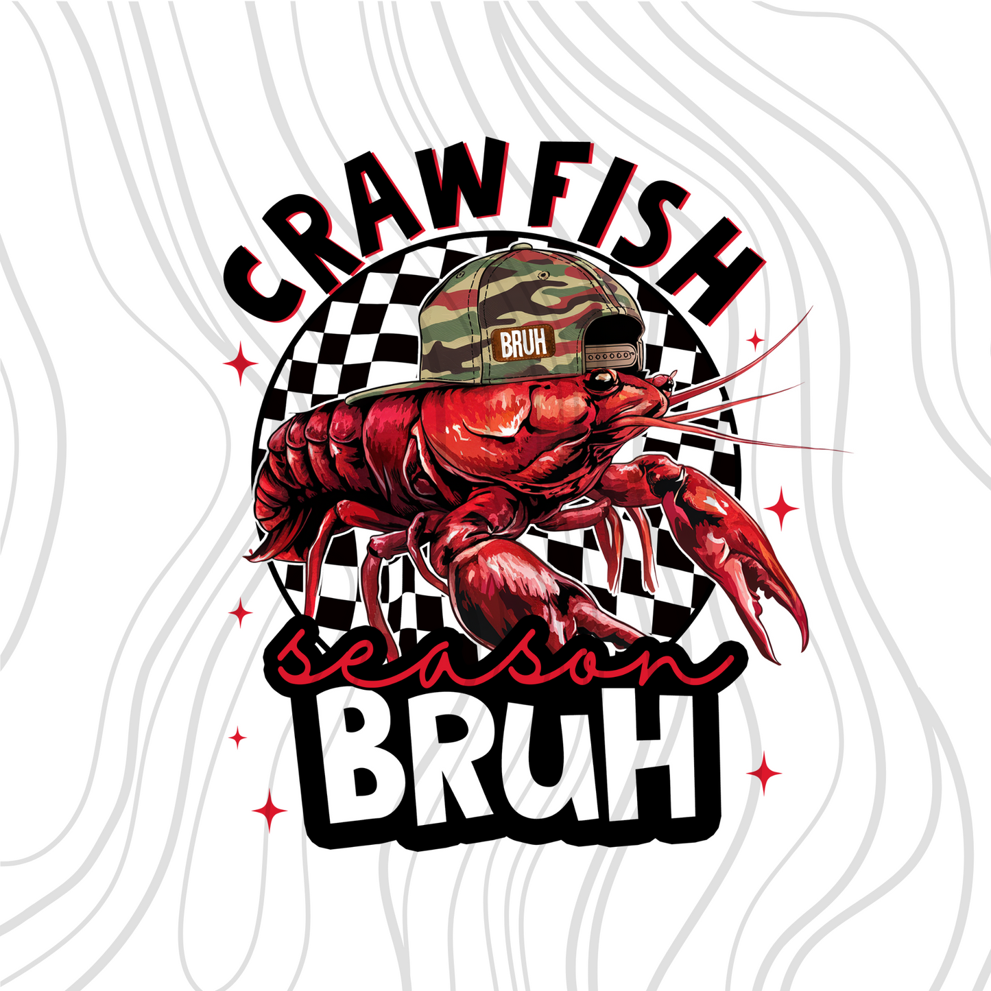 Crawfish Season Bruh Transfer