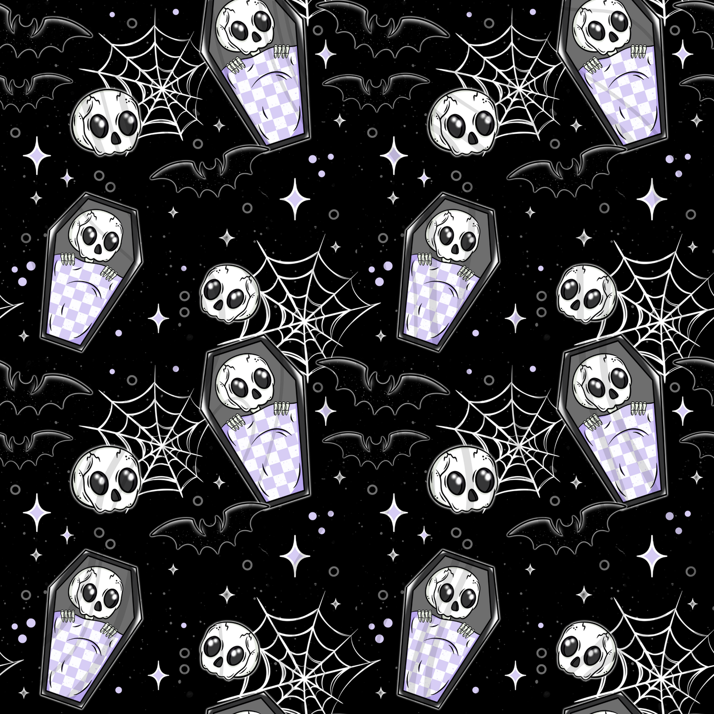 Wake Me Up When It's Halloween Seamless Transfer