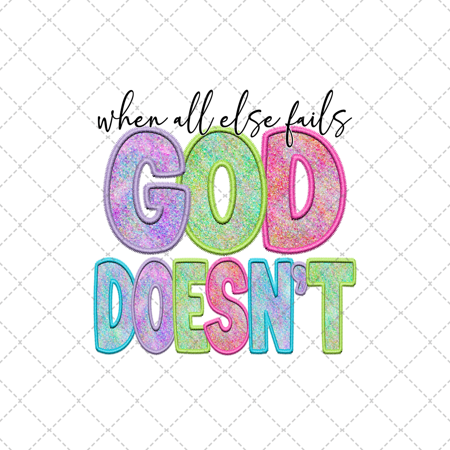 God Doesn't Transfer