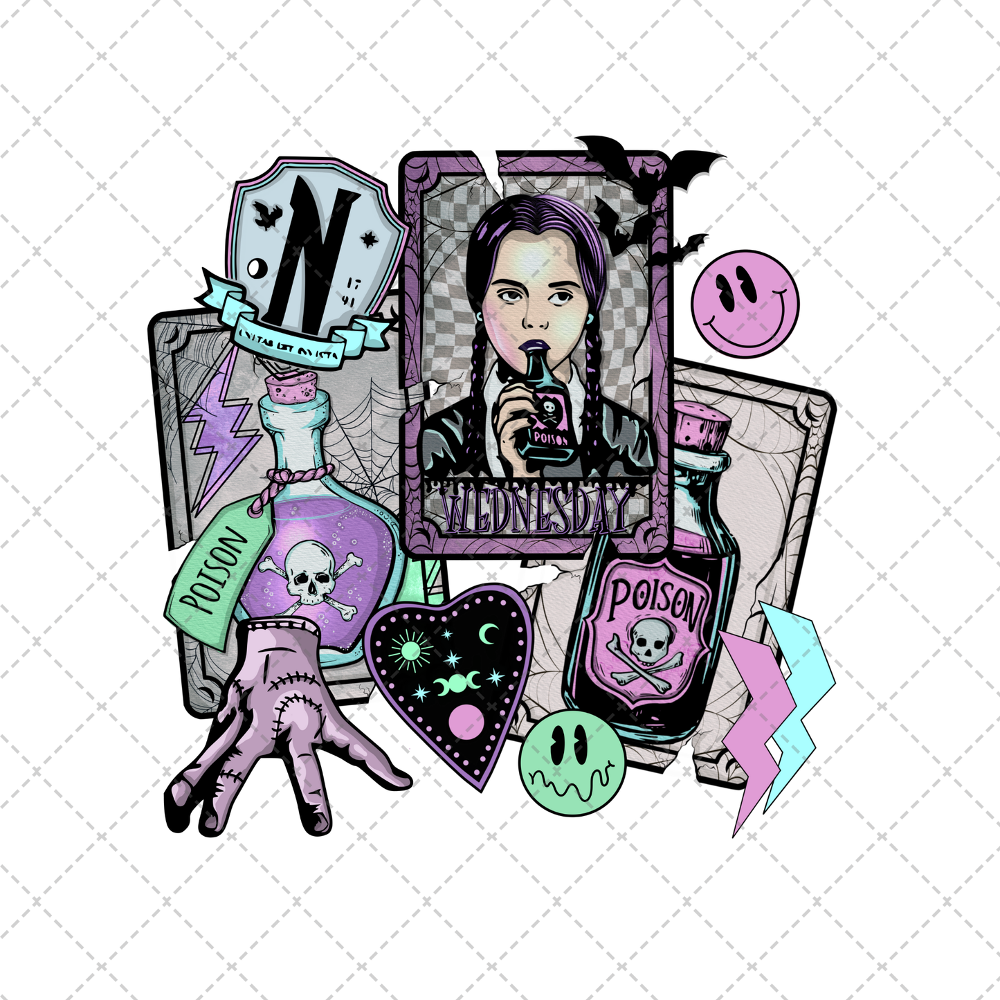 Wednesday ** TWO PART* SOLD SEPARATELY** Transfer