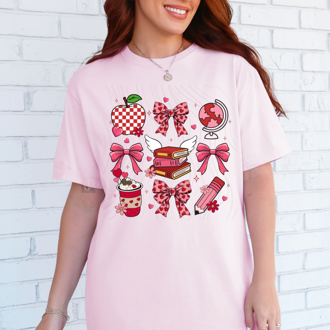 Valentines Teacher Collage Transfer