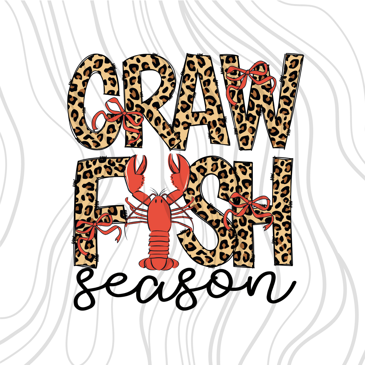 Crawfish Season Coquette Transfer