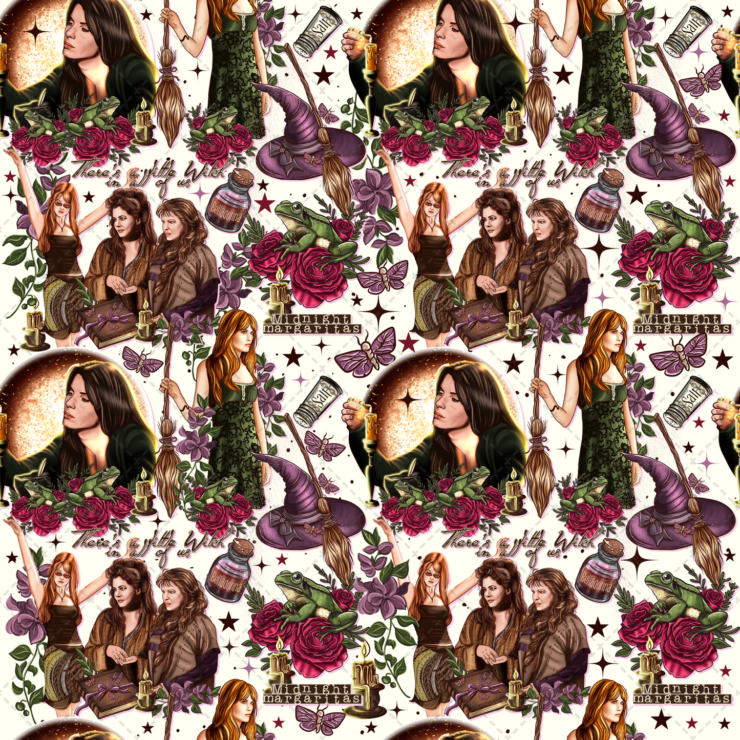 Magic Witches Seamless Tumbler Wrap