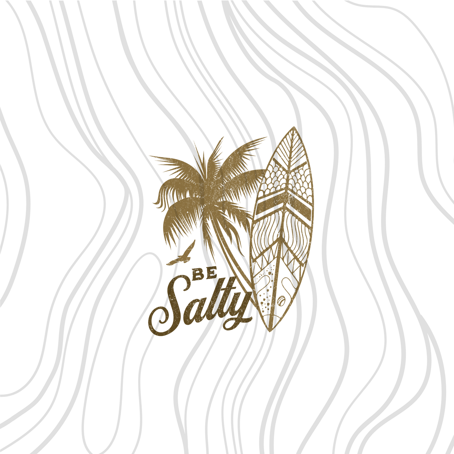 Be Salty Transfer ** TWO PART* SOLD SEPARATELY**