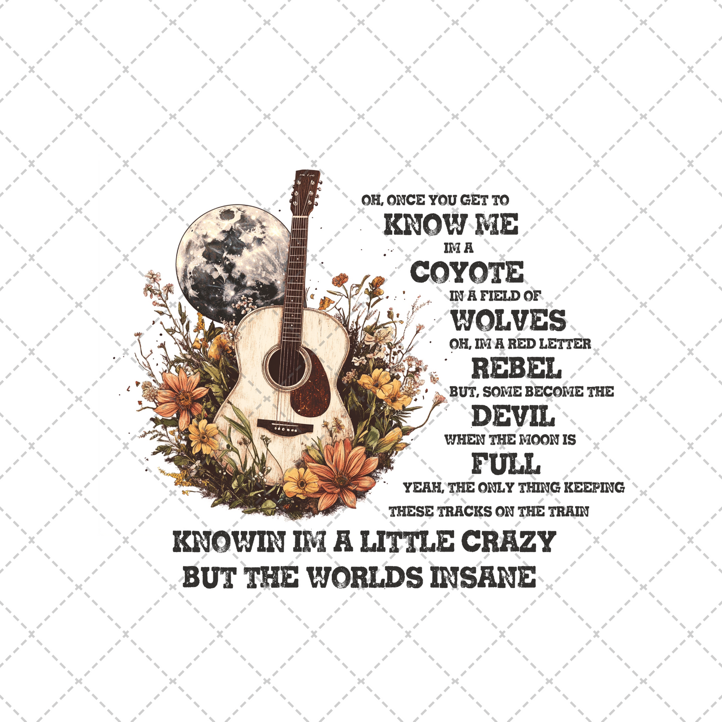 I'm A Little Crazy Lyrics Transfer