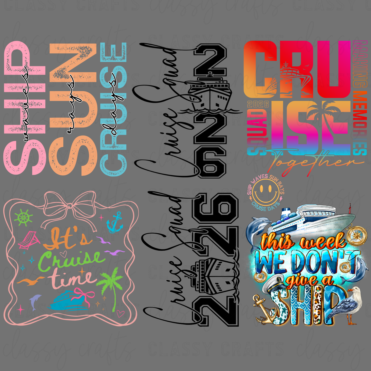 2026 Cruise 30x24 - PREMADE GANG SHEET