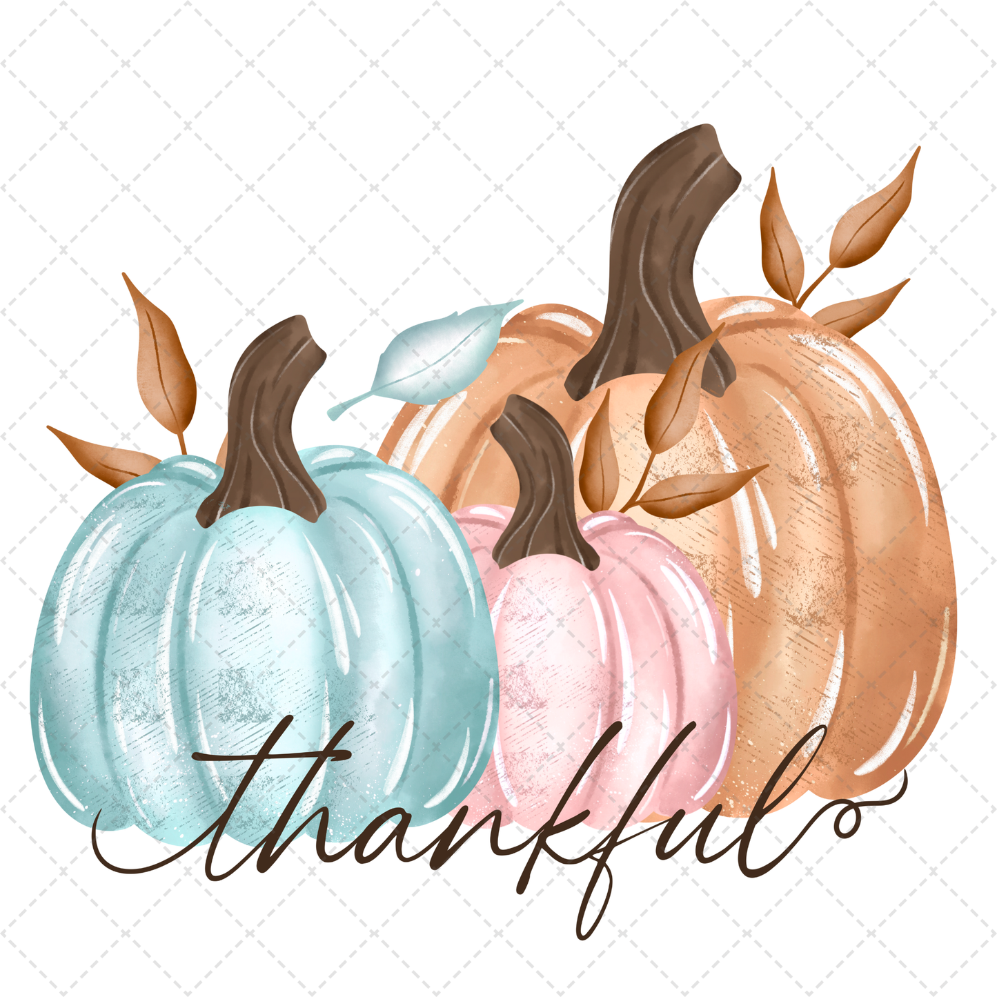 Thankful Pumpkins Transfer