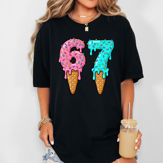 67 Ice Cream Cone Transfer