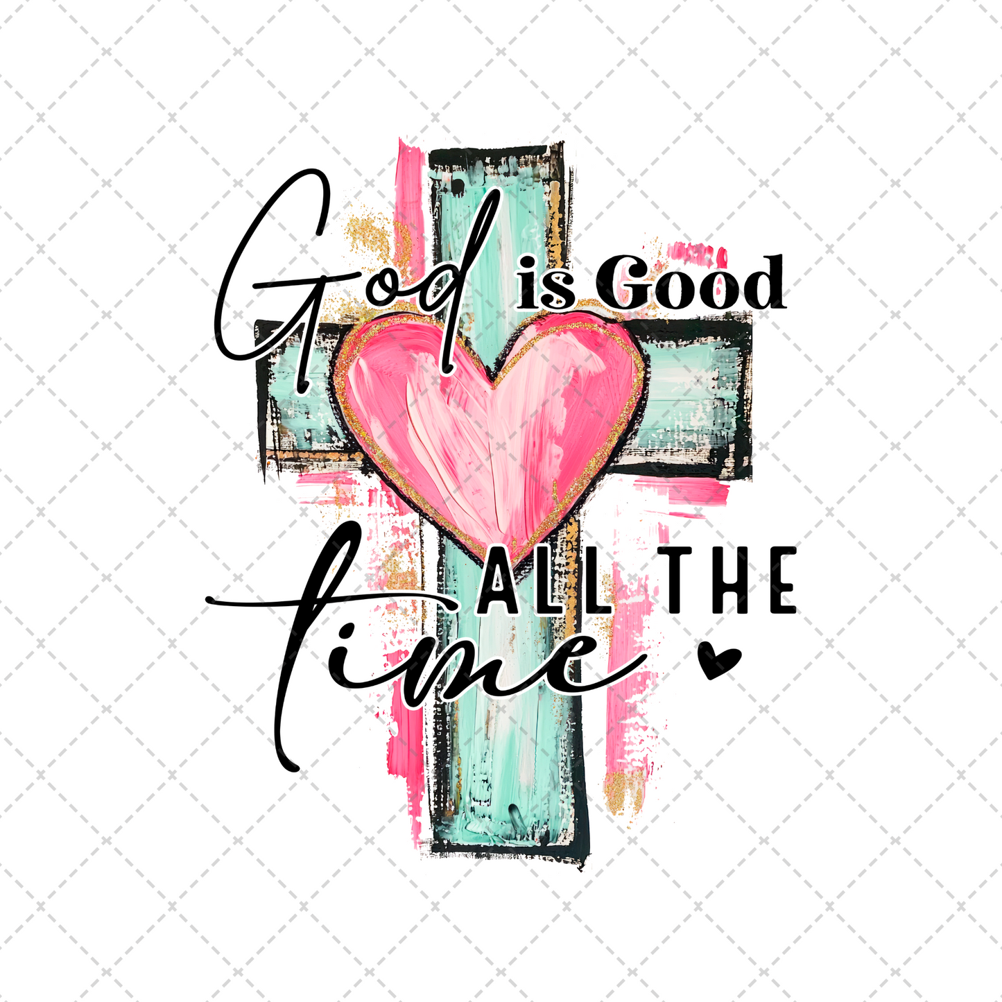 God Is Good Transfer ** TWO PART* SOLD SEPARATELY**