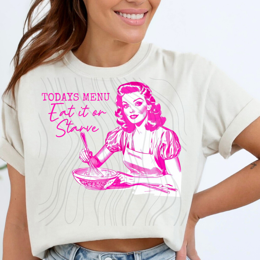 Todays Menu Eat It Or Starve Transfer