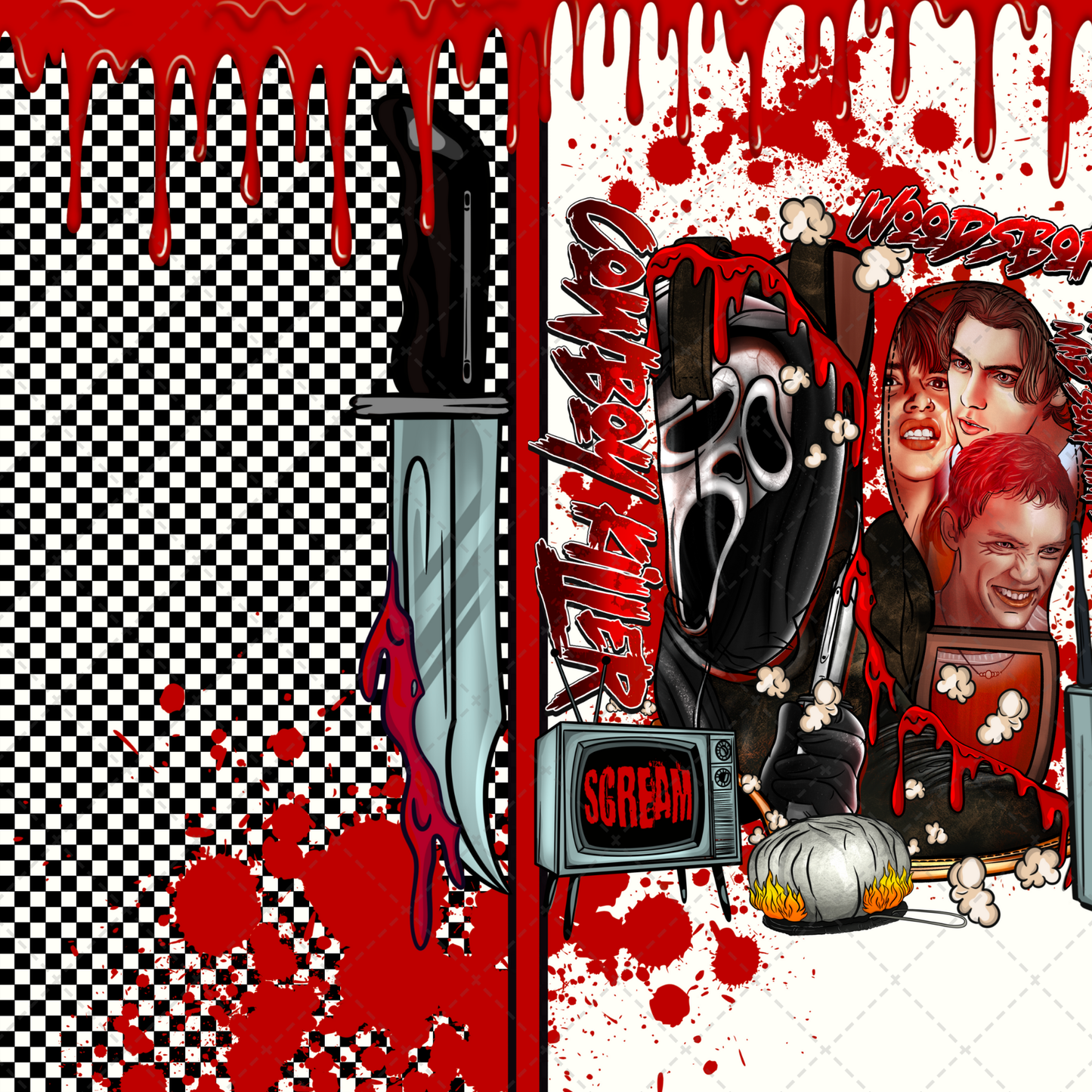 Cowboy Killer Tumbler Wrap