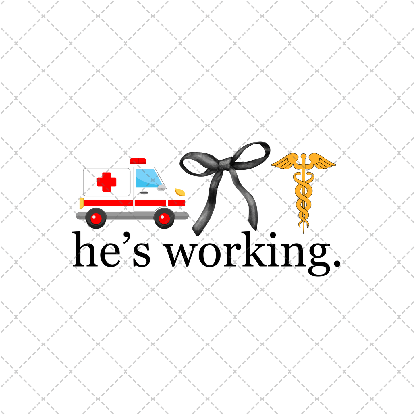 He's Working EMT Transfer