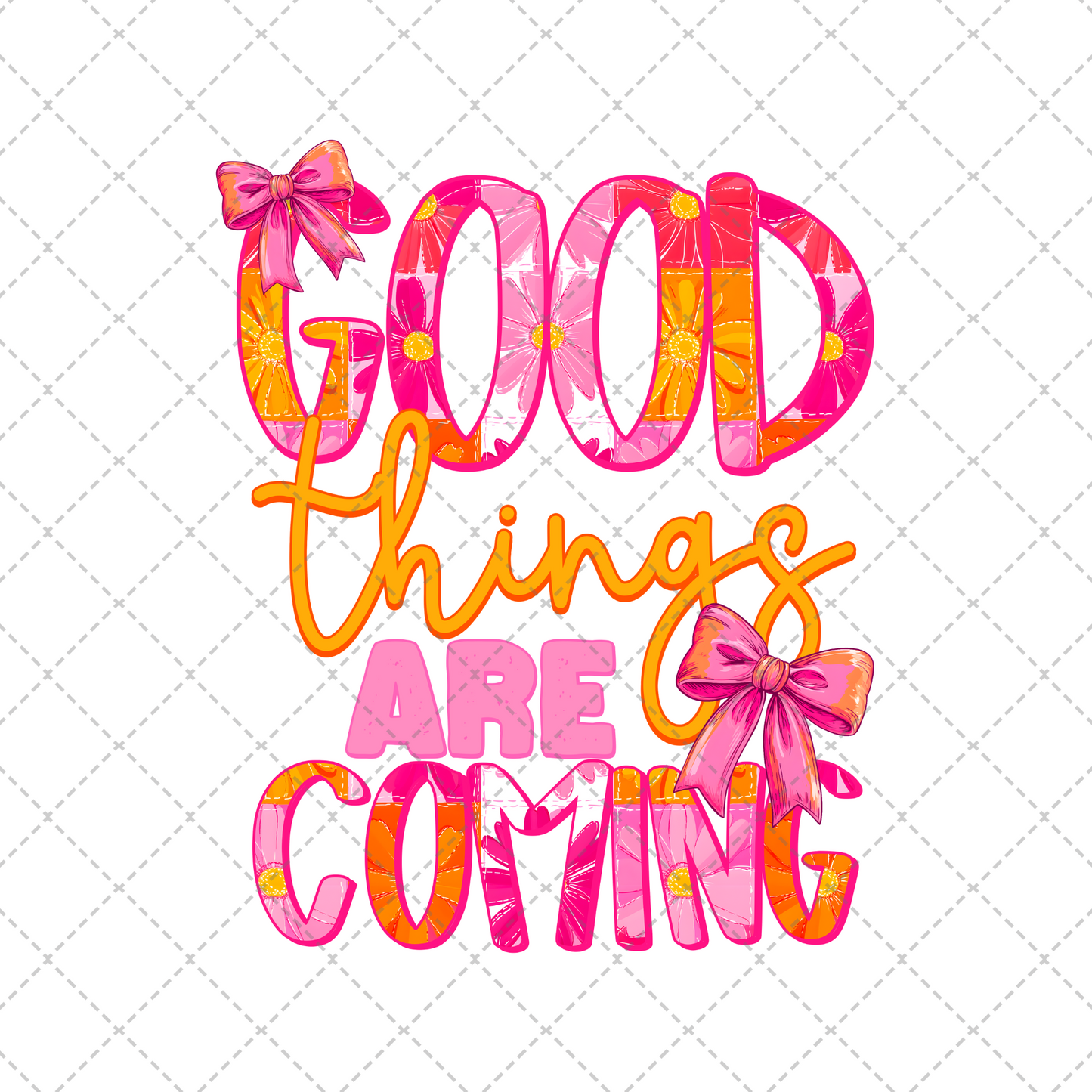 Good Things Transfer ** TWO PART* SOLD SEPARATELY**