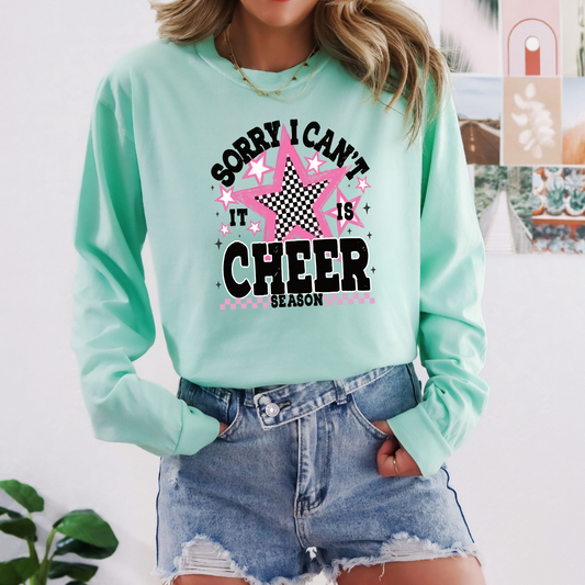 Sorry Cant It Is Cheer Season