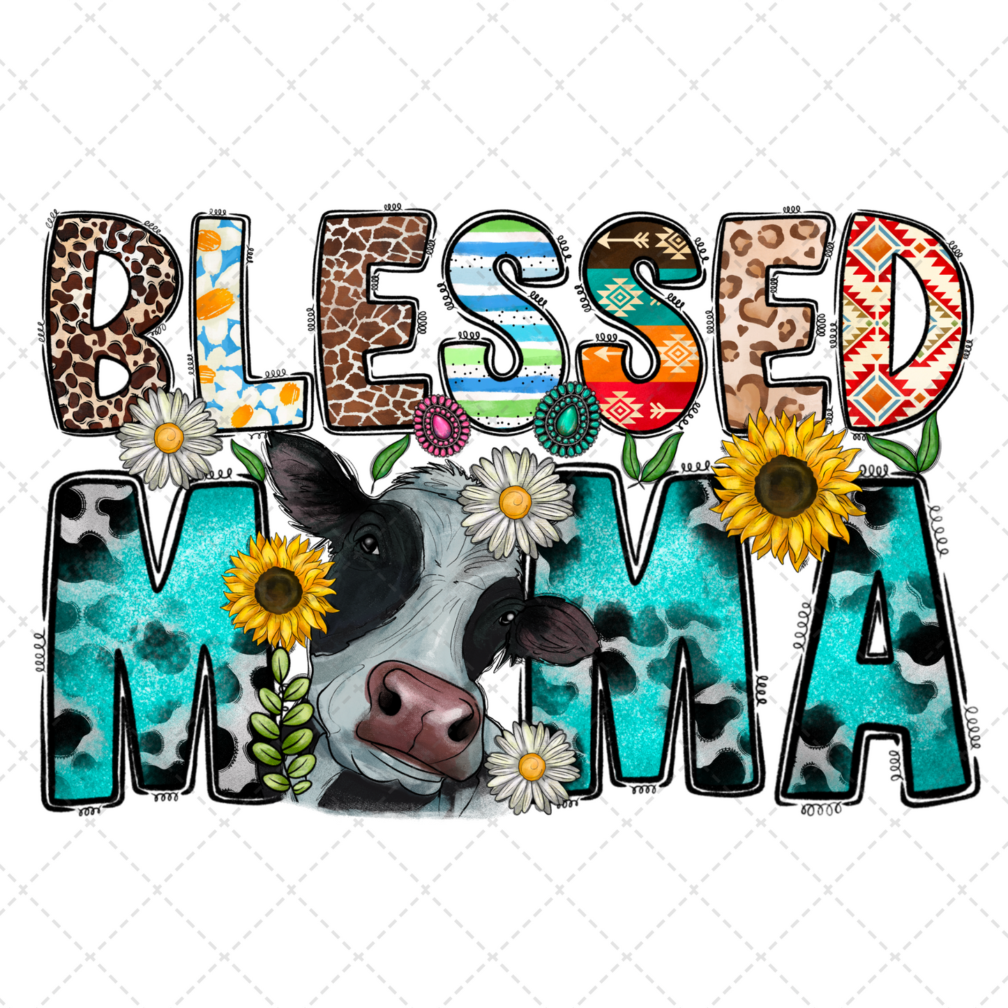 Blessed Mama Cow Transfer