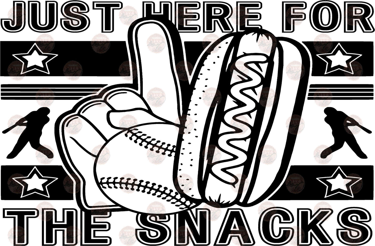 Here for the snacks Transfer
