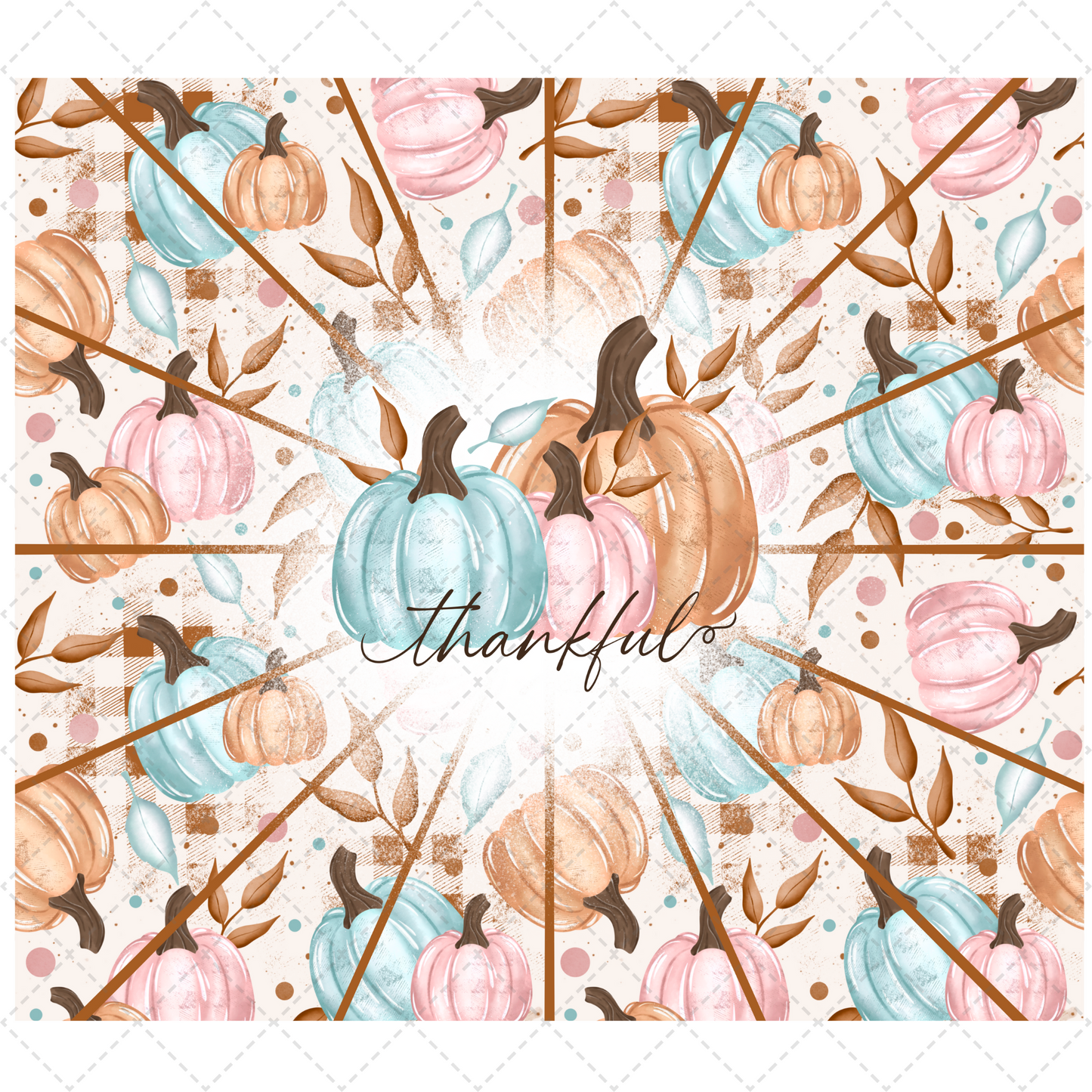 Thankful Wrap Tumbler Transfer