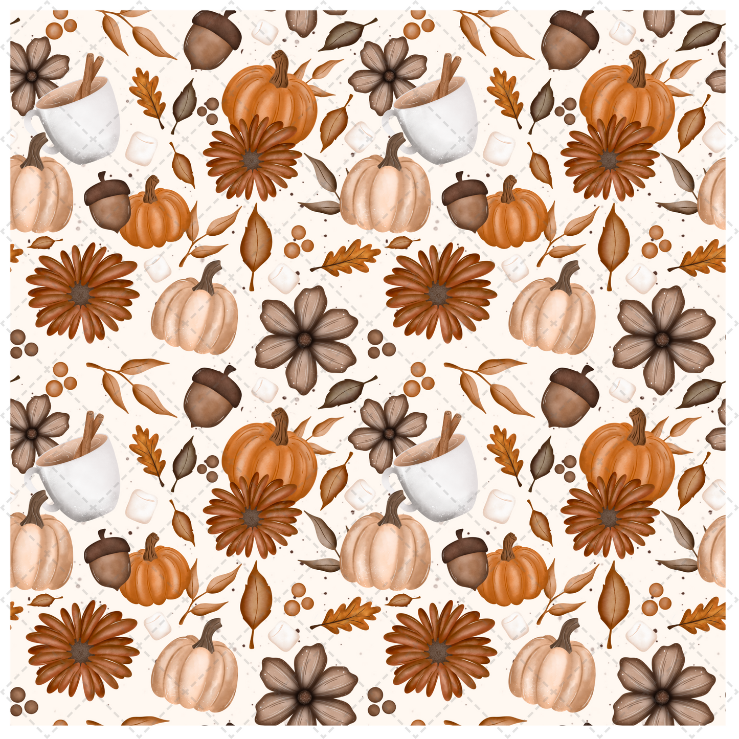 Watercolor Fall Seamless