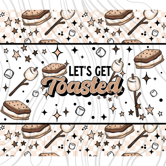 Let's Get Toasted Tumbler Wrap