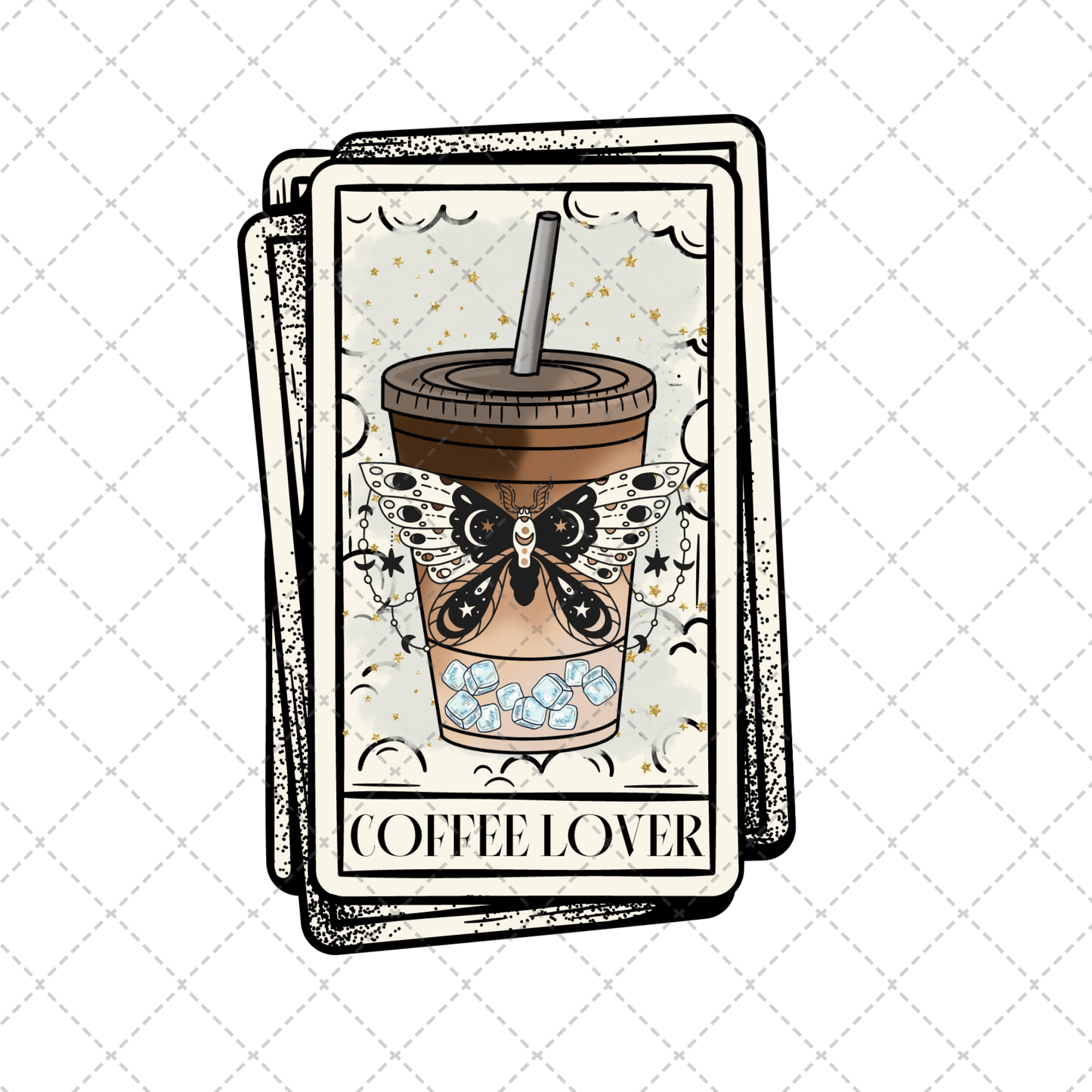 Coffee Lover Tarot Transfer