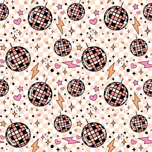 Disco Seamless Tumbler Wrap