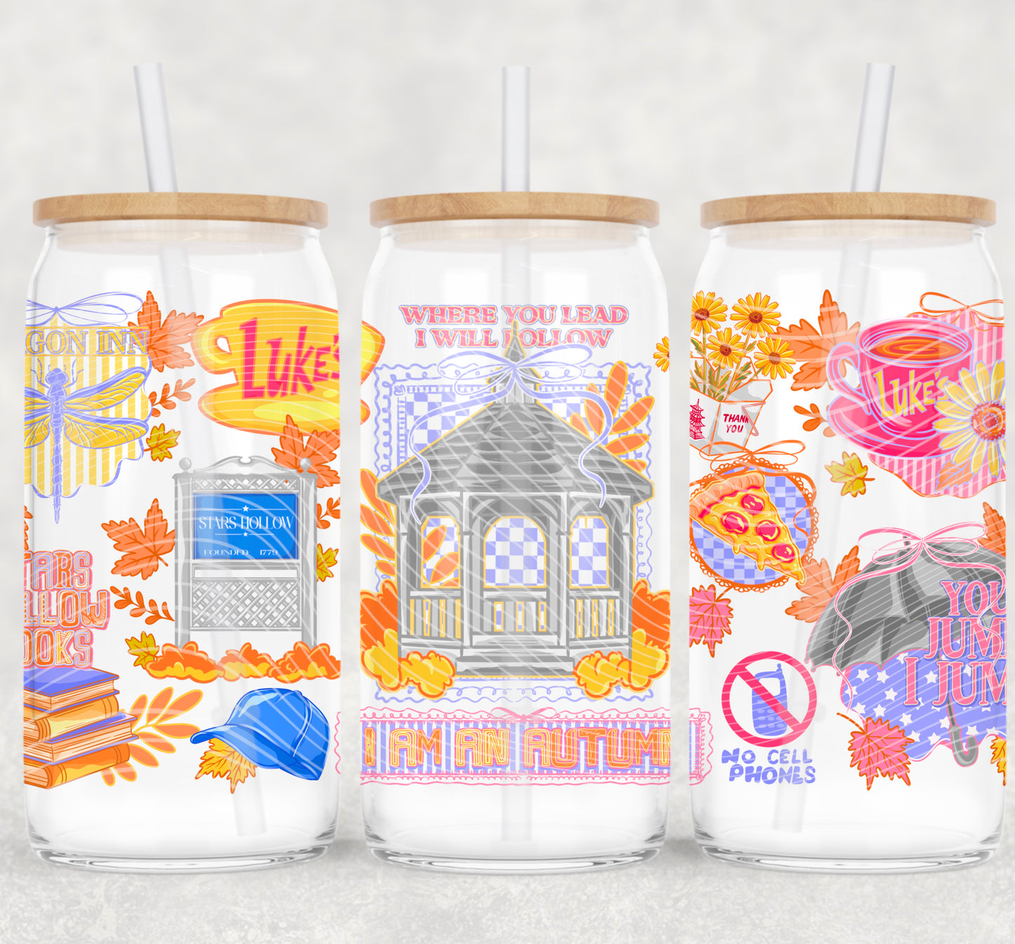Gilmore 16oz Libbey Wrap Transfer