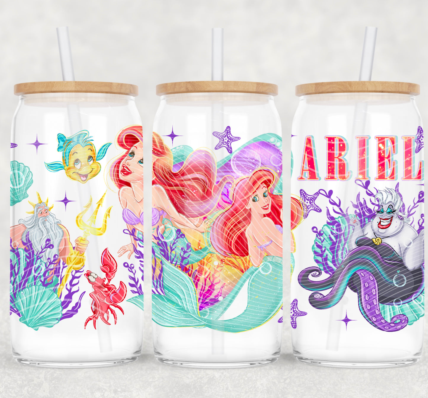Mermaid 16oz Libbey Wrap