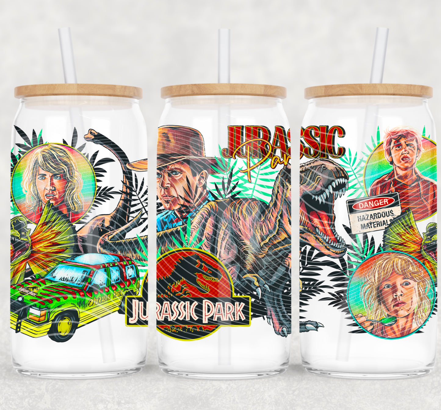 Dino 1993 16oz Libbey Wrap