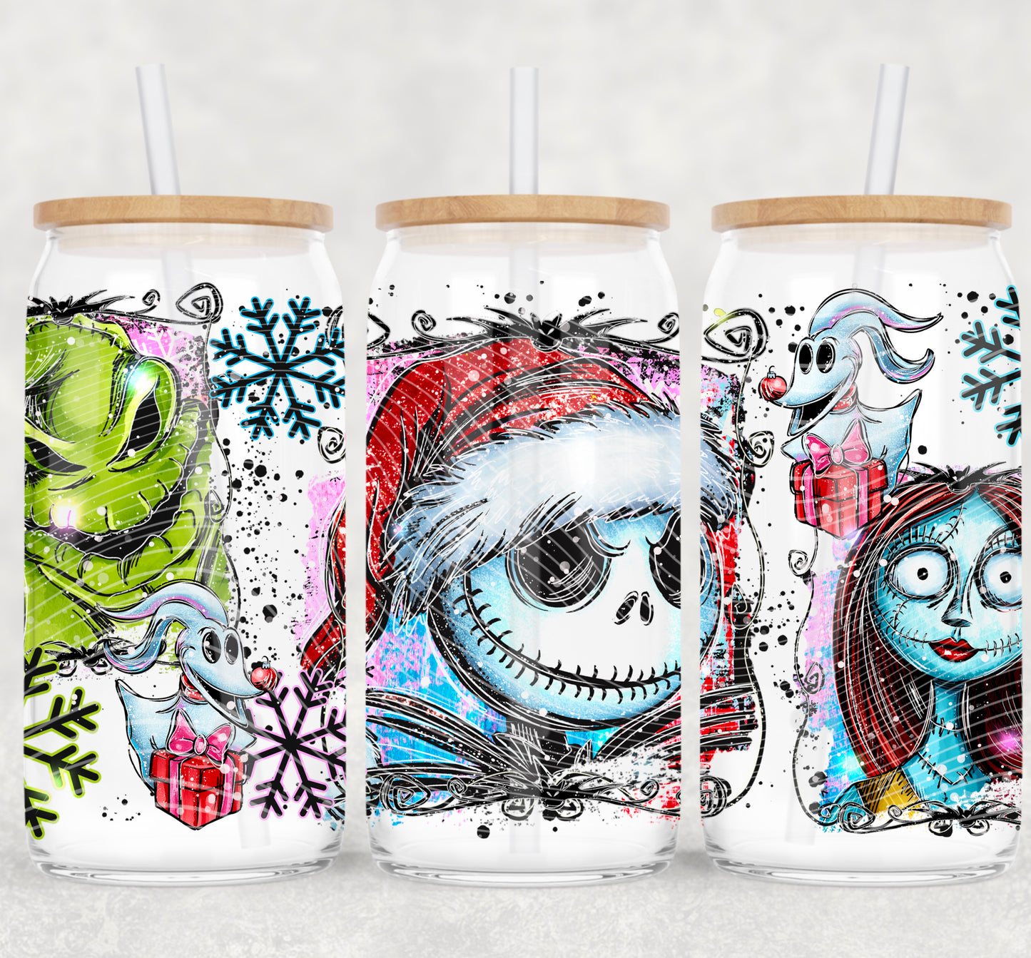 NBC Christmas 16 oz Libby Transfer