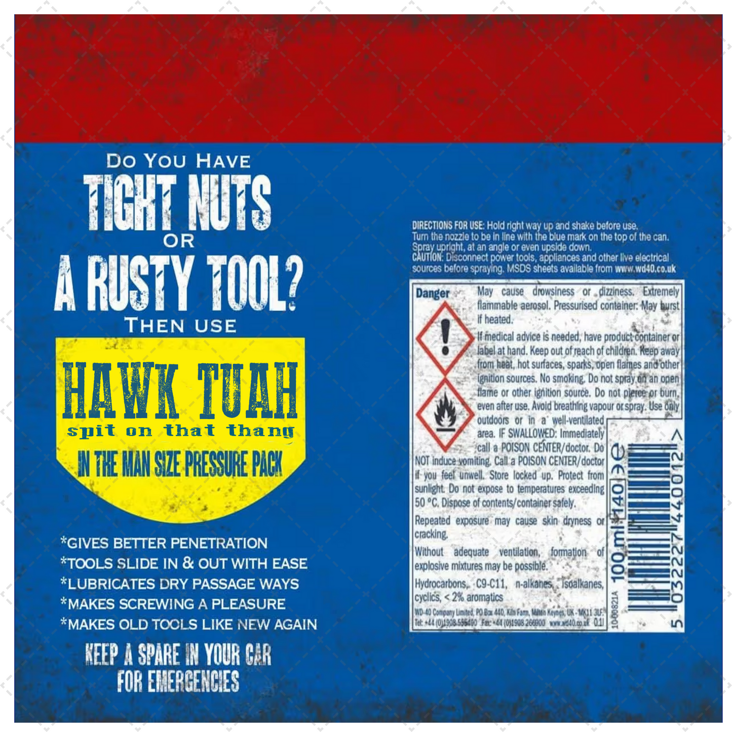 Hawk Tuah Tumbler Transfer