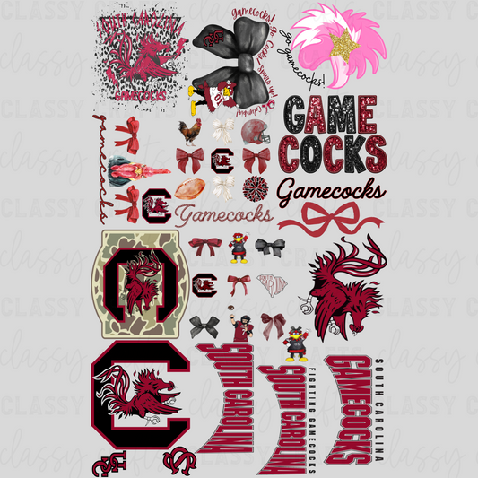 SC.GAMEC Football - 30x48 -PREMADE GANG SHEET