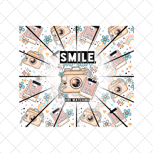 Smile Haters Tumbler Wrap