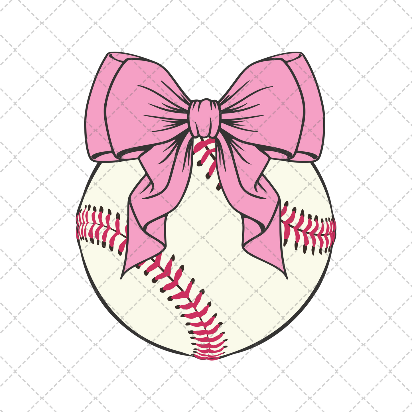 Coquette Softball/Baseball Transfer