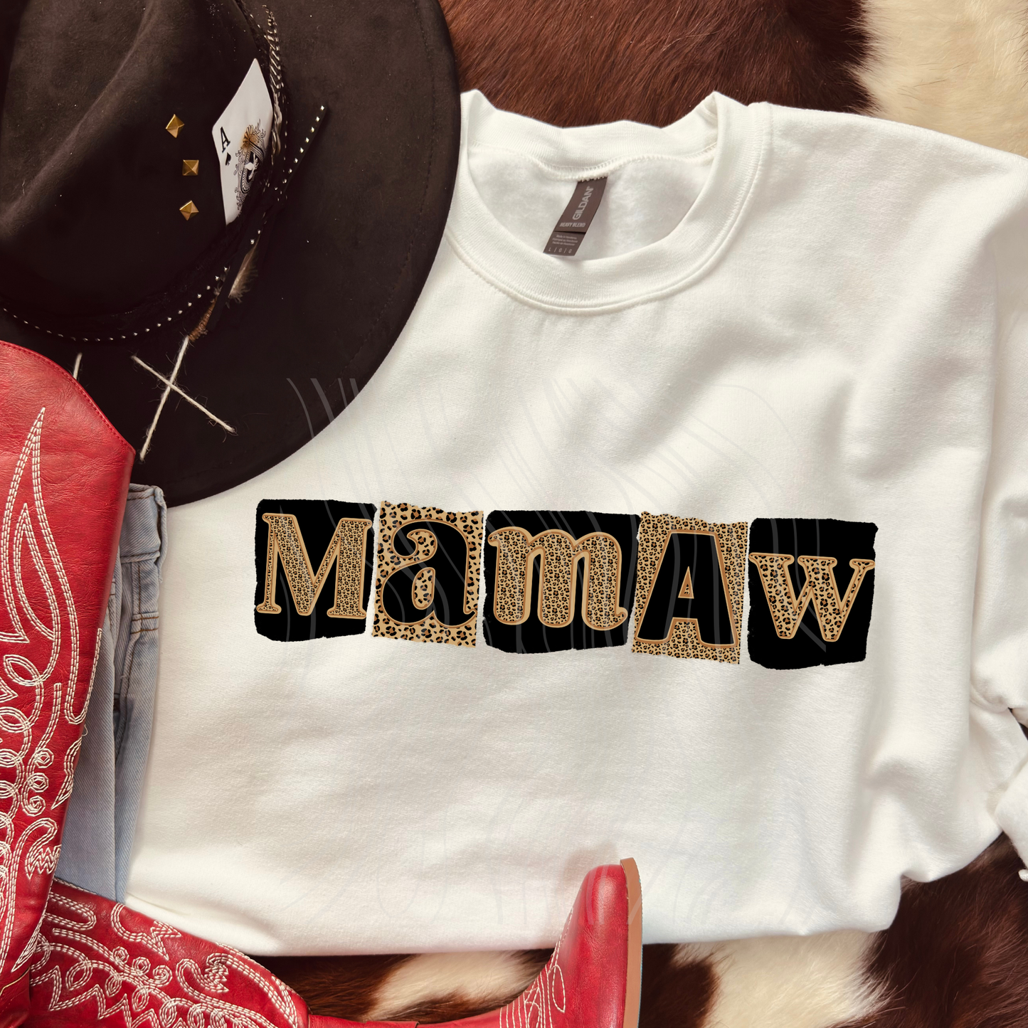 Black And Animal Print Family Title Transfer **SOLD SEPARATELY**