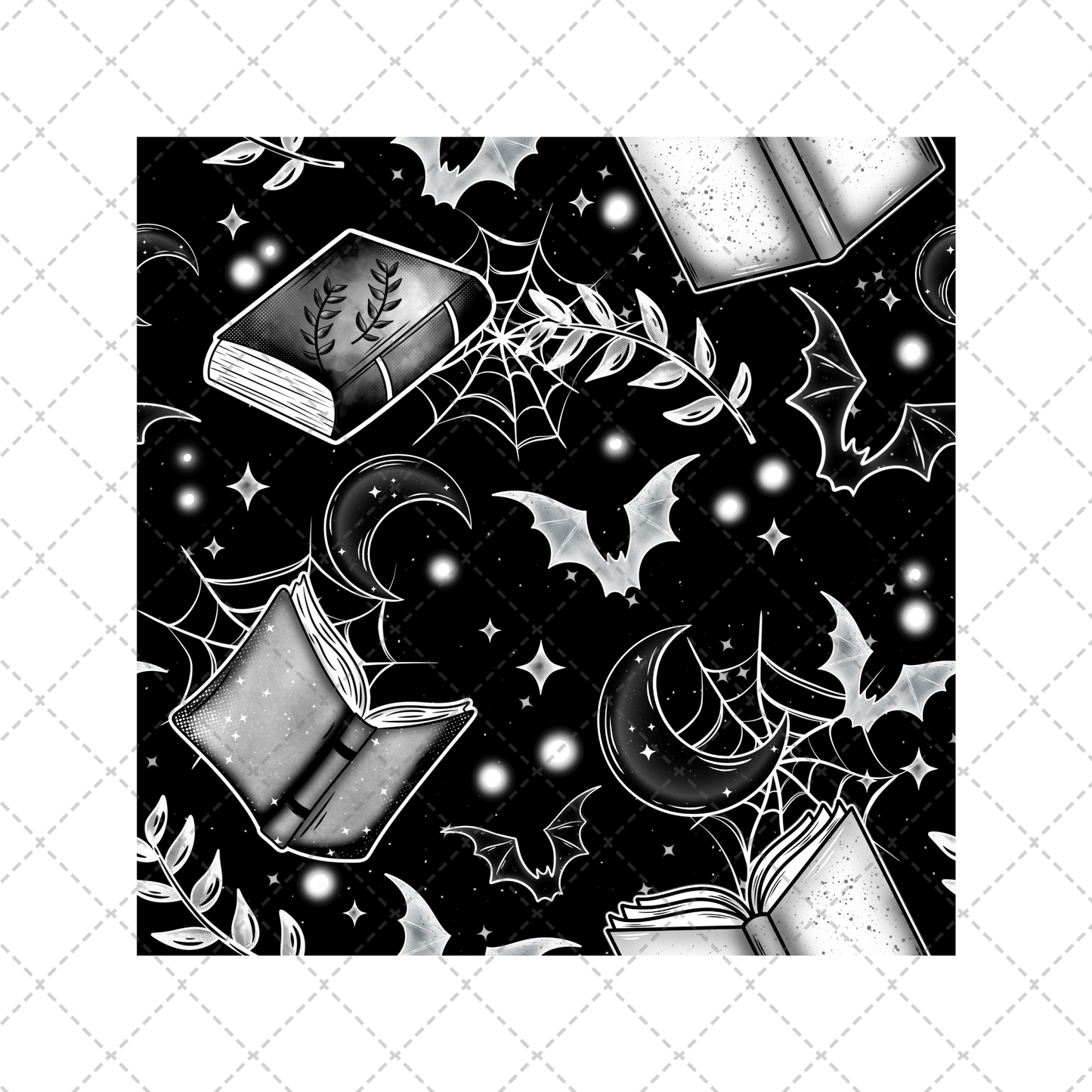 Spooky Books Tumbler Wrap