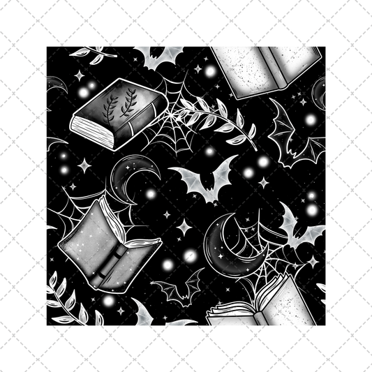 Spooky Books Tumbler Wrap