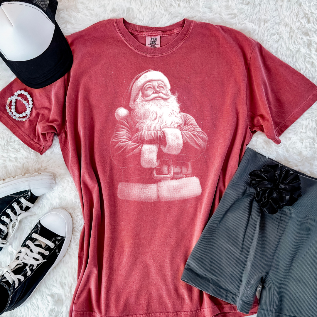 Santa Arms Crossed Transfer