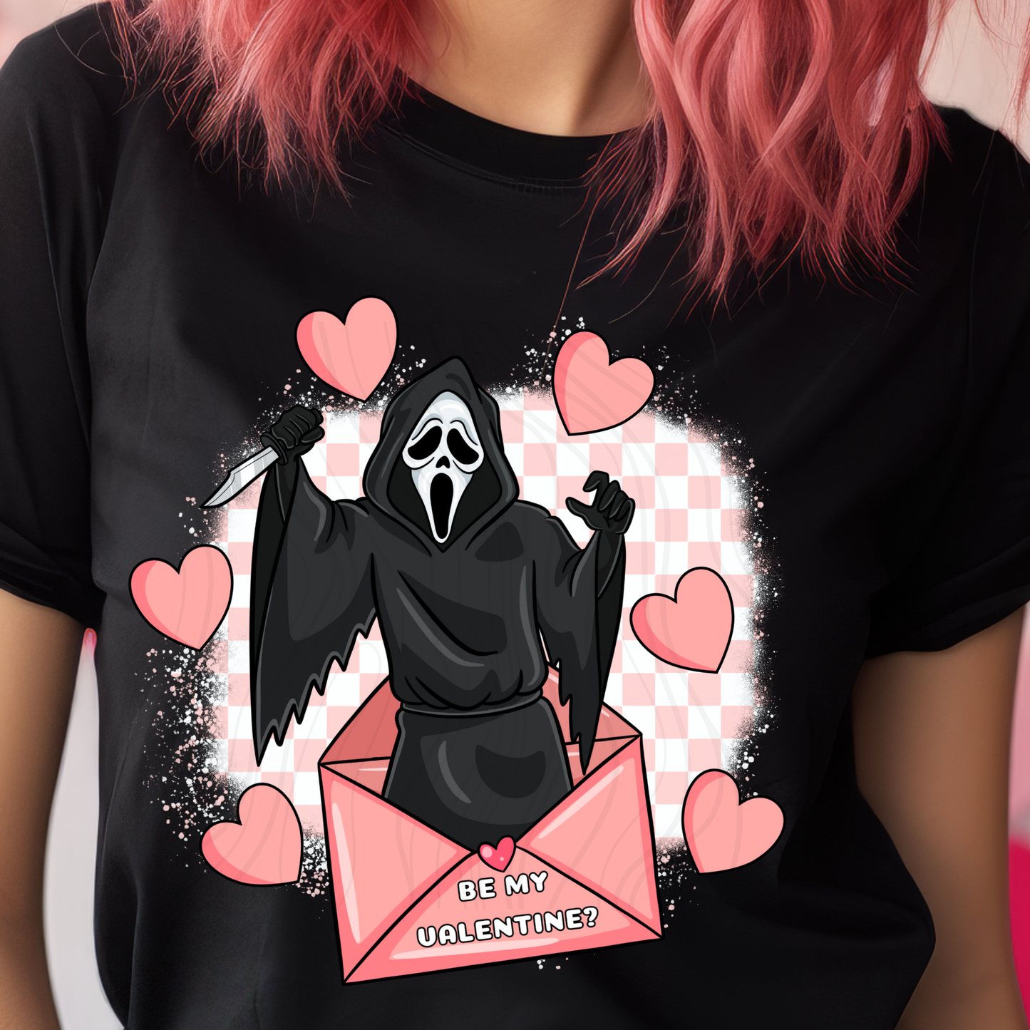 Scream Valentines Transfer**SOLD SEPARATELY**