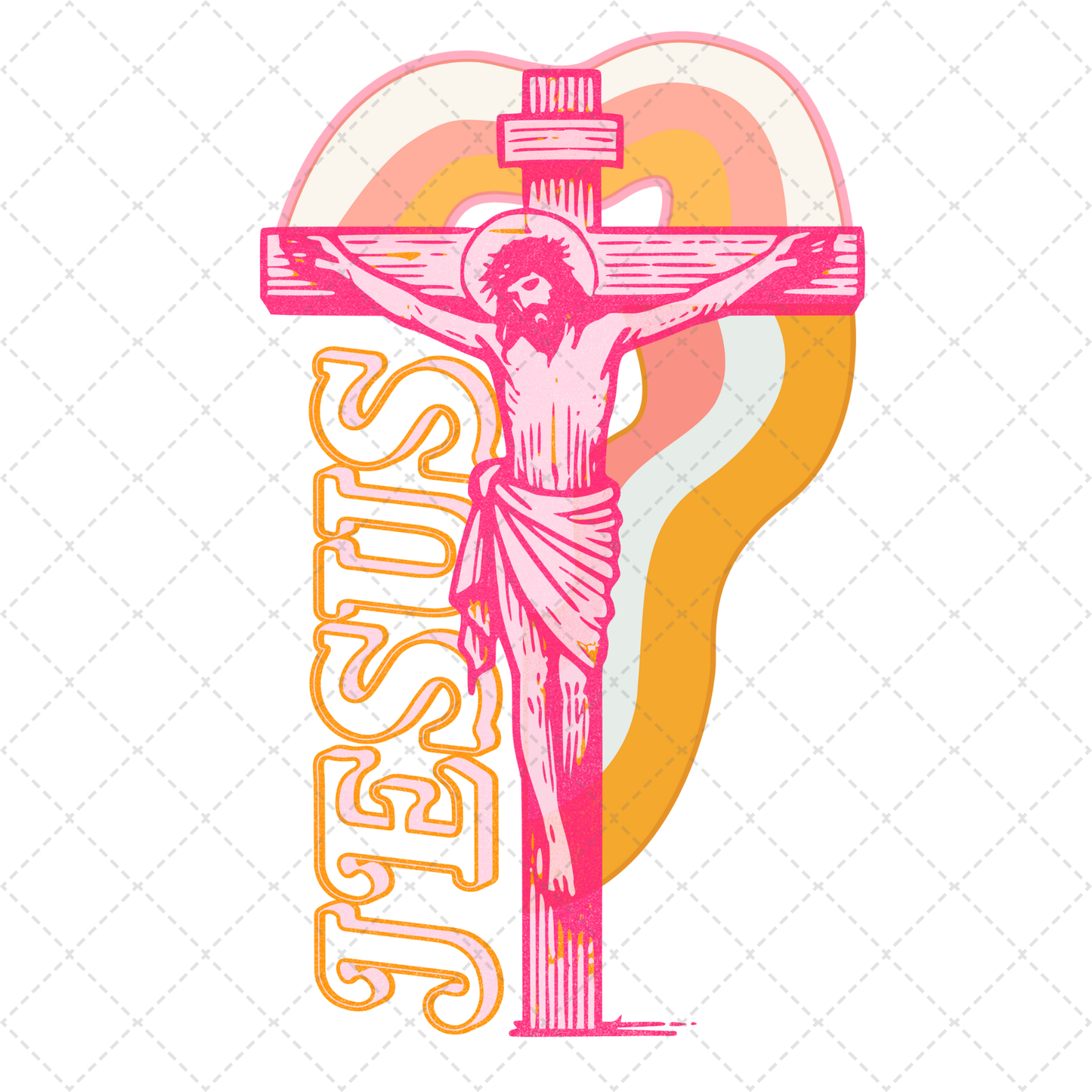 Jesus Retro Transfer