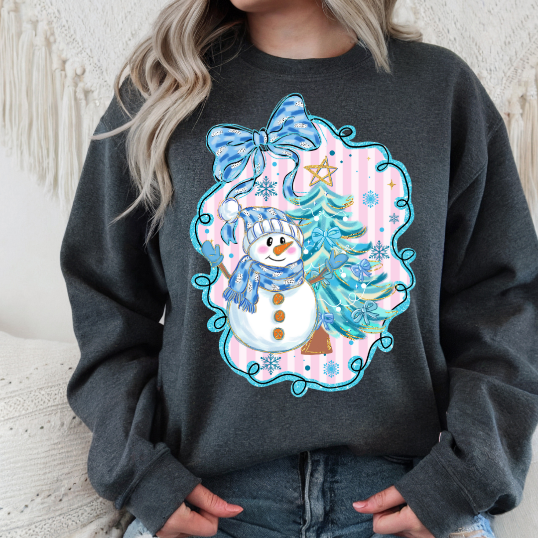 Winter Coquette Transfer