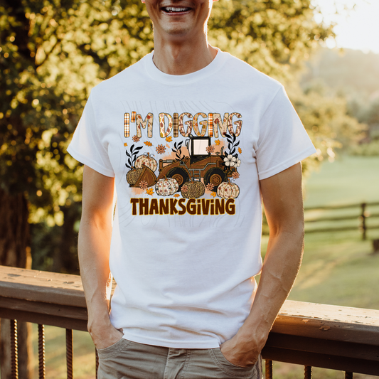 Im Digging Thanksgiving Transfer