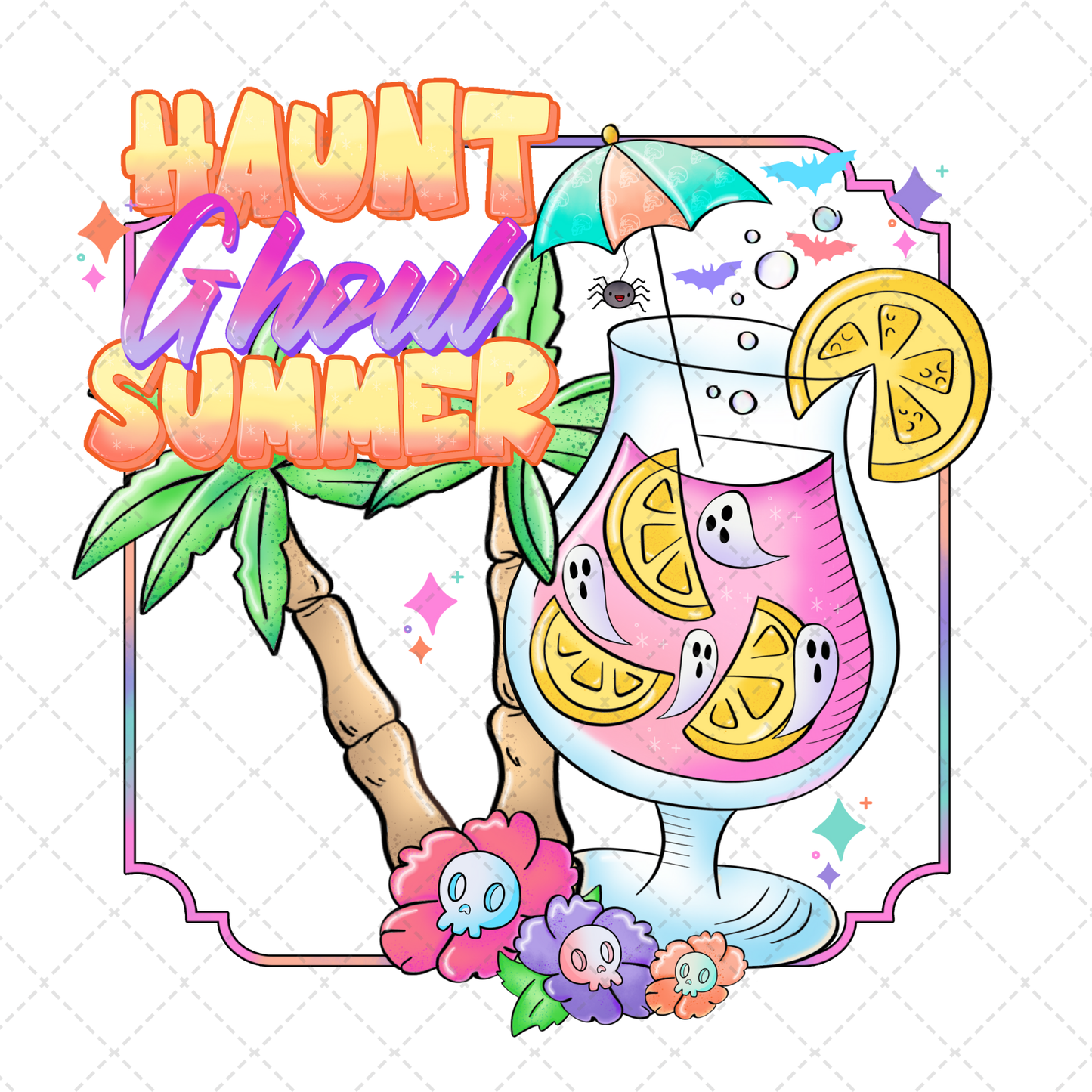 Haunt Ghoul Summer Transfer ** TWO PART* SOLD SEPARATELY**