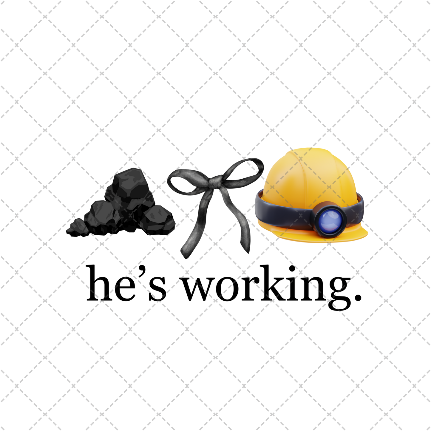 He's Working Coal Mining Transfer