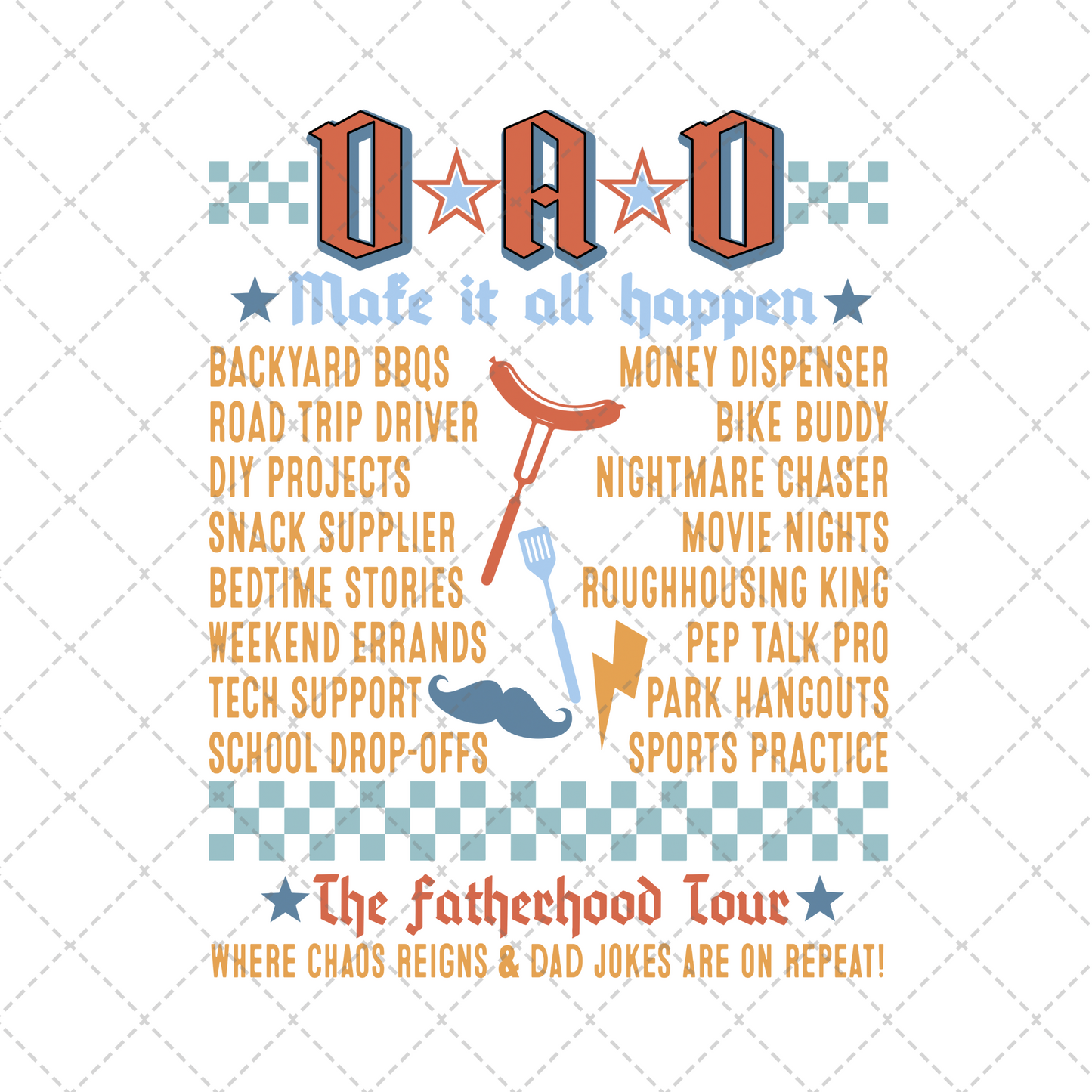 DAD Make It Happen **TWO PART* SOLD SEPARATELY** Transfer