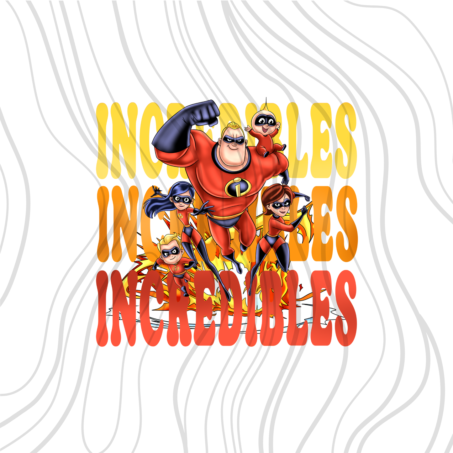 Stacked Incredibles Transfer