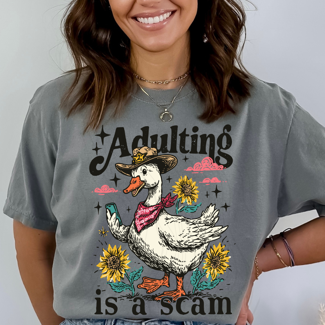 Adulting Is A Scam Transfer